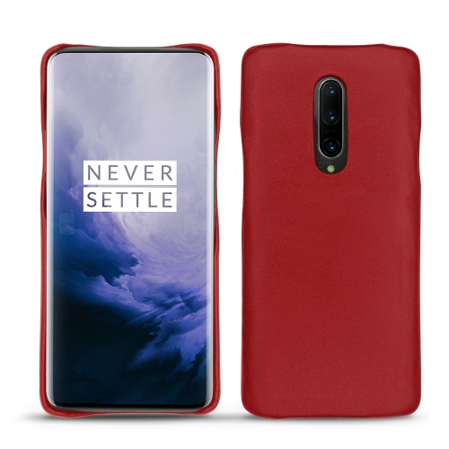 Lederschutzhülle Oneplus 7 ProRouge ( Nappa - Pantone #d50032 ) 