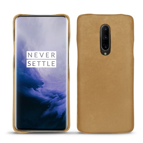 Oneplus 7 Pro leather covers and casesSable vintage ( Pantone #9b7340 ) 