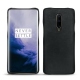 Coque cuir OnePlus 7 Pro - Dark vintage ( Roughtcut - Black#5256 ) 