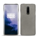 Custodia in pelle OnePlus 7 Pro - Acier vintage ( Pantone 403C ) 