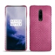 Coque cuir OnePlus 7 Pro - Serpent ciclamino