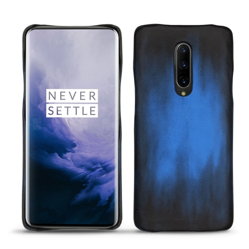 가죽 커버 Oneplus 7 ProBleu Patine