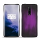 Coque cuir OnePlus 7 Pro - Violet Patine