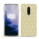 Lederschutzhülle OnePlus 7 Pro - Beige - Couture ( Nappa - Pantone 7502C ) 