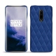 Custodia in pelle OnePlus 7 Pro - Bleu océan - Couture ( Nappa - Pantone 293C ) 
