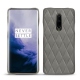 Coque cuir OnePlus 7 Pro - Acier vintage - Couture