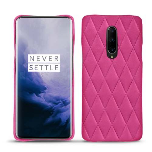 가죽 커버 Oneplus 7 ProRose BB - Couture ( Pantone #DB599F )