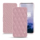 Custodia in pelle OnePlus 7 Pro - Rose - Couture ( Nappa - Pantone 2365C ) 