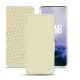 OnePlus 7 Pro leather case - Ivoire ( Sleek P C12 - White ) 