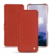 Funda de piel OnePlus 7 Pro - Papaye ( Pantone 180C ) 
