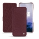 Capa em pele OnePlus 7 Pro - Lie de vin ( Pantone 5115C ) 