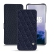 Housse cuir OnePlus 7 Pro - Cobalt - Couture ( Pantone 2766C ) 