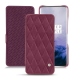 Capa em pele OnePlus 7 Pro - Prune vintage - Couture