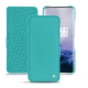 Capa em pele OnePlus 7 Pro - Bleu fluo