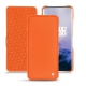 Lederschutzhülle OnePlus 7 Pro - Orange fluo
