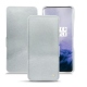 Housse cuir OnePlus 7 Pro - Platinium ( Pantone 877C ) 