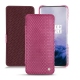 가죽 커버 OnePlus 7 Pro - Serpent ciclamino