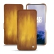 Housse cuir OnePlus 7 Pro - Doré Patine