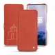 Lederschutzhülle OnePlus 7 Pro - Arange clouquié