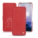 가죽 커버 OnePlus 7 Pro - Rouge troupelenc