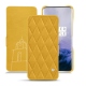 Capa em pele OnePlus 7 Pro - Jaune soulèu - Couture