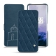 Custodia in pelle OnePlus 7 Pro - Blu mediterran - Couture