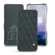Custodia in pelle OnePlus 7 Pro - Blu marino - Couture