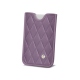 Etui für Bus und Bahnfahrkarten - Lilas - Couture ( Nappa - Pantone 2645U ) 