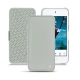 Apple iPod touch (2019) leather case - Gris ( Nappa - Pantone W428C ) 