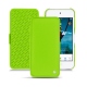 Apple iPod touch (2019) leather case - Vert fluo