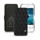 Housse cuir Apple iPod touch (2019) - Negre poudro - Couture