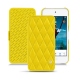 Housse cuir Apple iPod touch (2019) - Jaune fluo - Couture