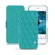 Custodia in pelle Apple iPod touch (2019) - Bleu fluo - Couture