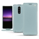 Sony Xperia 1 leather case - Bleu ciel ( Nappa - Pantone 277C ) 