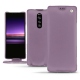 硬质真皮保护套 Sony Xperia 1 - Lilas ( Nappa - Pantone 2645U ) 