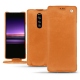 硬质真皮保护套 Sony Xperia 1 - Mandarine vintage ( Pantone 165C ) 