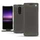Capa em pele Sony Xperia 1 - Anthracite ( Pantone 424C ) 