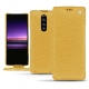 Custodia in pelle Sony Xperia 1 - Mimosa ( Pantone 141C ) 