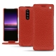 Sony Xperia 1 leather case - Papaye ( Pantone 180C ) 