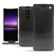 Sony Xperia 1 leather case - Onyx ( Black ) 