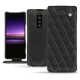 硬质真皮保护套 Sony Xperia 1 - Noir - Couture ( Nappa - Black ) 