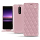 Sony Xperia 1 leather case - Rose - Couture ( Nappa - Pantone 2365C ) 