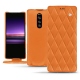Capa em pele Sony Xperia 1 - Orange - Couture ( Nappa - Pantone 1495U ) 