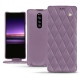 Capa em pele Sony Xperia 1 - Lilas - Couture ( Nappa - Pantone 2645U ) 