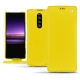 Capa em pele Sony Xperia 1 - Jaune fluo