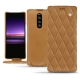 Sony Xperia 1 leather case - Castan esparciate - Couture