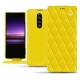 Capa em pele Sony Xperia 1 - Jaune fluo - Couture