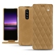 Sony Xperia 1 leather case - Sable vintage - Couture