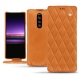 Sony Xperia 1 leather case - Mandarine vintage - Couture