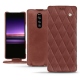 Sony Xperia 1 leather case - Passion vintage - Couture